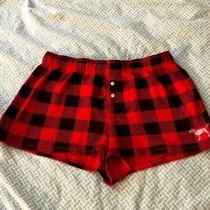 Cheeky PINK plaid shorts